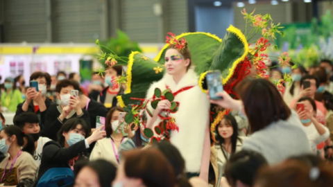 第23届中国国际花卉园艺展览会花艺表演